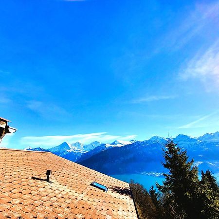 Chalet Lilo 4 Zimmer Big View Беатенберг Экстерьер фото