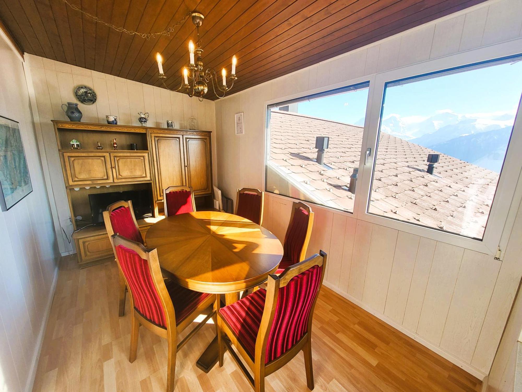 Chalet Lilo 4 Zimmer Big View Беатенберг Экстерьер фото